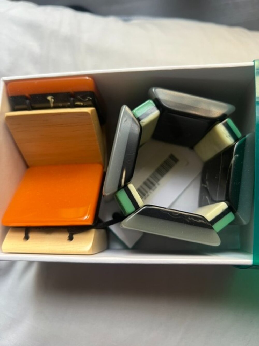 NWT H&M x Marni Resin and Wood Cuff Bracelets (RARE)